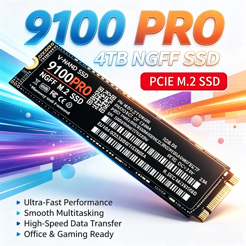 Ssd 500Gb - SSD แบบพกพา 9100PRO M.2 NGFF, SSD