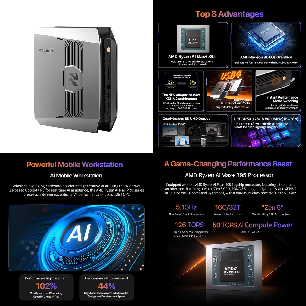 Ssd 2Tb - OpenClaw Ryzen AI Max+ 395 มินิพีซี