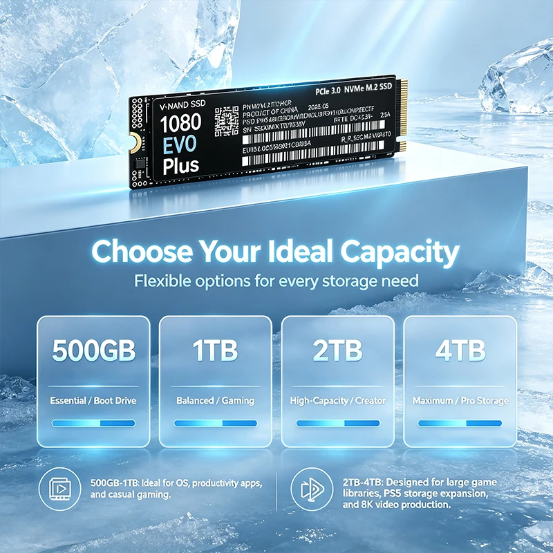 SSD รุ่นใหม่ล่าสุด 1080 EVO Pl - Ssd 500Gb บทวิจารณ์และราคา