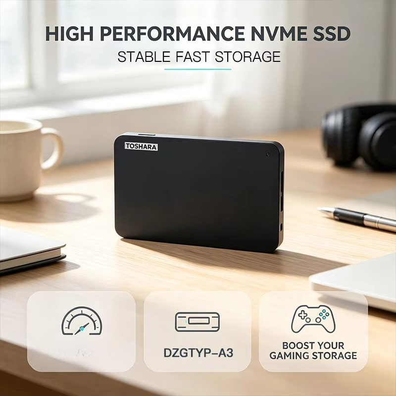 TOSHARA A3 SSD แบบพกพา 4TB 2TB - Ssd 500Gb บทวิจารณ์และราคา