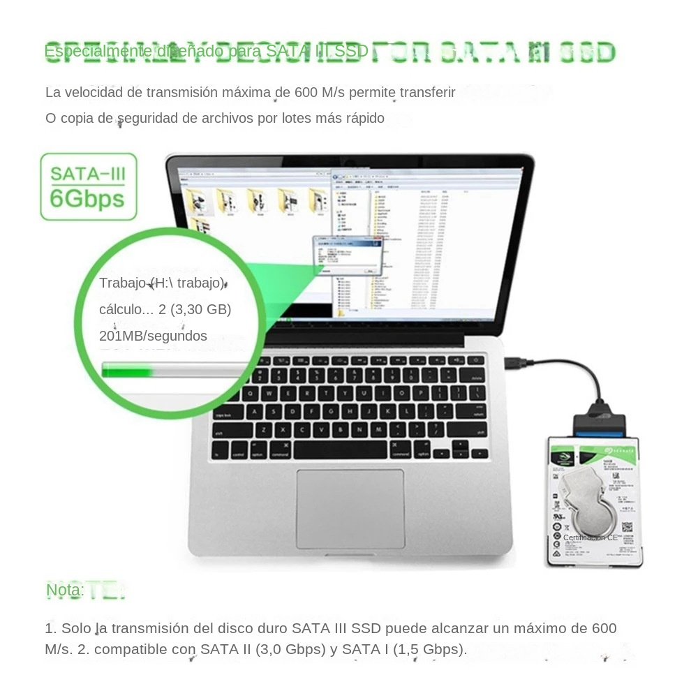 สาย USB 3.0 SATA 3 ยาว 30 ซม.  - Ssd Hard Drive บทวิจารณ์และราคา