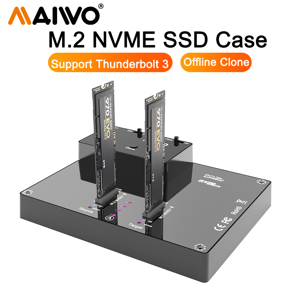 MAIWO 2 Bay M2 NVMe Docking St - 8Tb M2 Nvme Ssd บทวิจารณ์และราคา