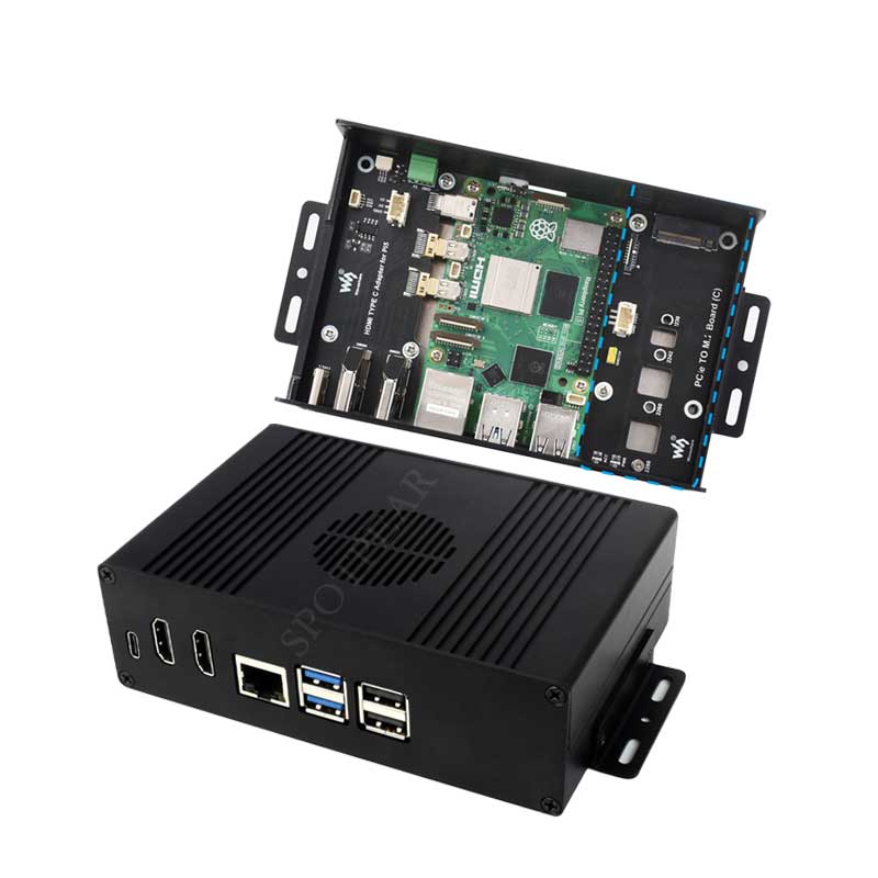 Raspberry Pi 5 Box Case Kit-C  - Nvme Ssd บทวิจารณ์และราคา