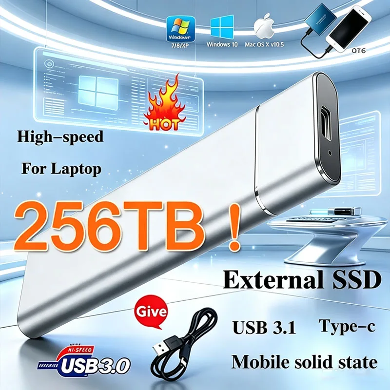 SSD มินิแบบพกพา ความจุ 256TB 1 - Ssd 1Tb บทวิจารณ์และราคา