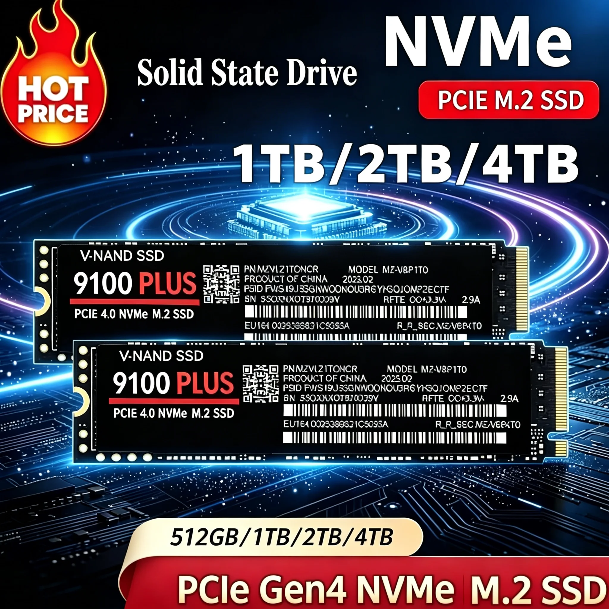 M.2 NVMe SSD 9100 PLUS PCIe Ge - Ssd 500Gb บทวิจารณ์และราคา