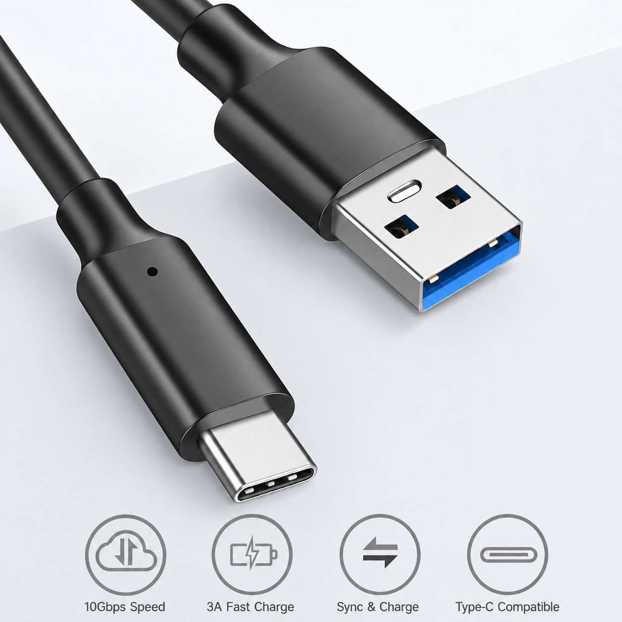 USB 3.2 ประเภท C ถึง A สายเคเบ - Samsung Ssd บทวิจารณ์และราคา