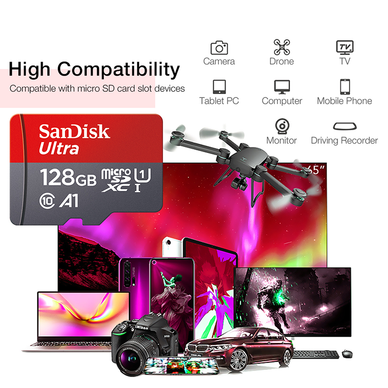 TFcard 64GB 16GB 32GB 128GB Cl - Memory Card Ssd บทวิจารณ์และราคา