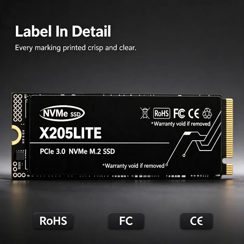SSD M.2 NVMe X205LITE PCIe3.0  - Ssd 500Gb บทวิจารณ์และราคา