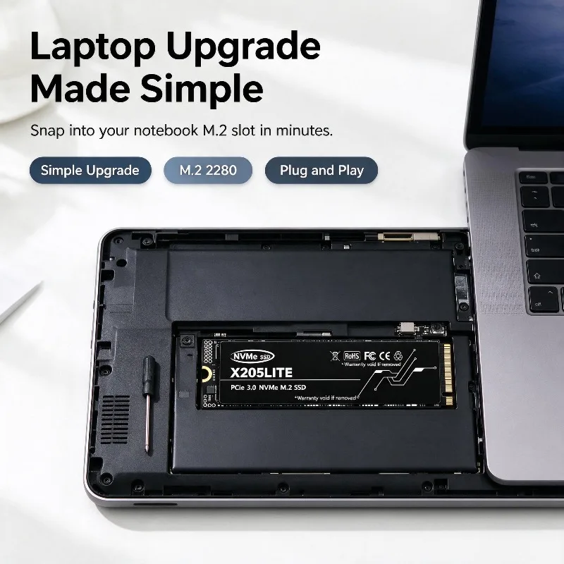 SSD M.2 NVMe X205LITE PCIe3.0  - Ssd 500Gb บทวิจารณ์และราคา