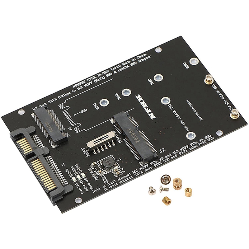 M.2 NGFF MSATA SSD ถึง 2.5 นิ้ - M.2 Ssd บทวิจารณ์และราคา