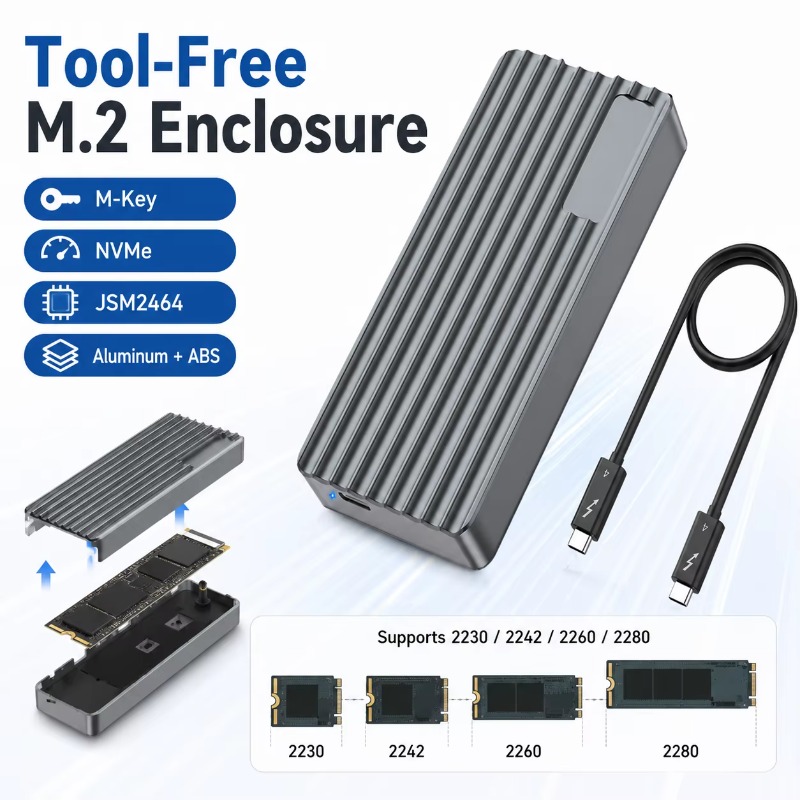 กล่องใส่ SSD แบบ M.2 NVMe รุ่น - External Ssd บทวิจารณ์และราคา