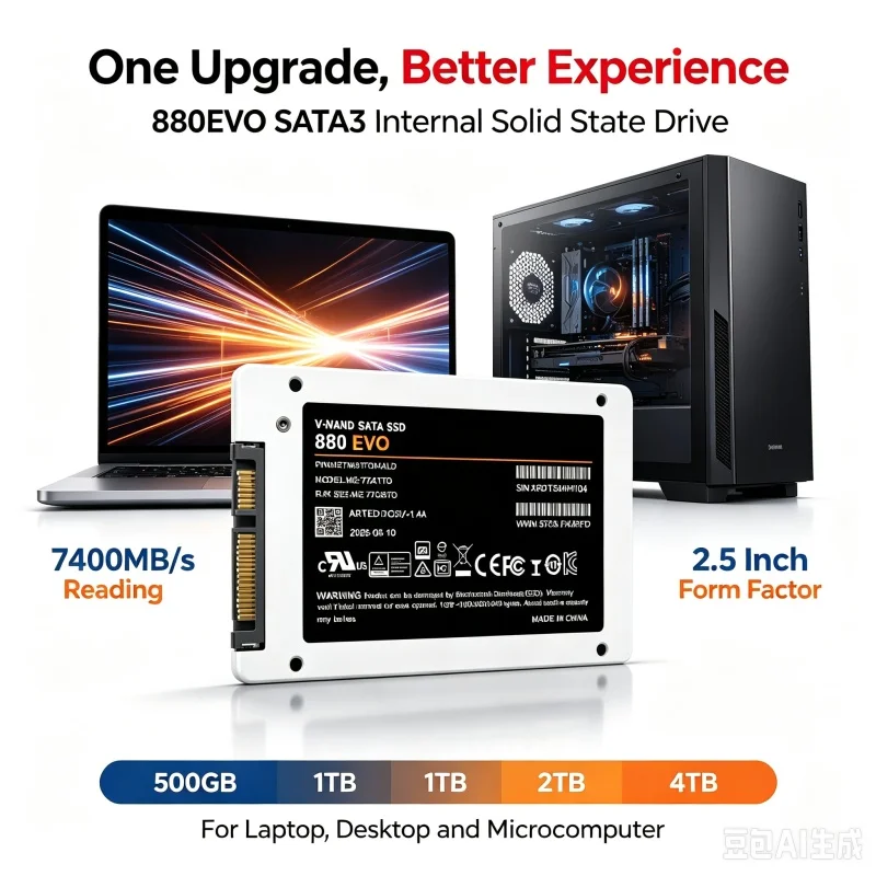 1TB 2TB 4TB 13 สี SATA3 2.5