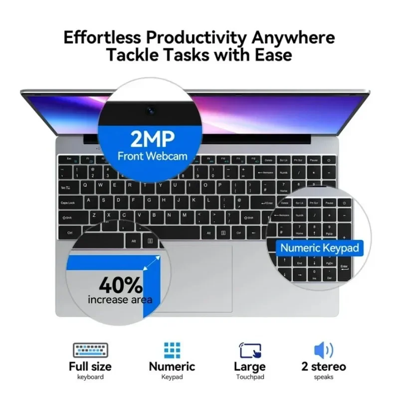 โน้ตบุ๊กพกพาบางเฉียบ 15.6 นิ้ว - Ssd 2Tb บทวิจารณ์และราคา